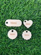 Paikkamerkki tai avaimenperä - Omalla nimellä tai tekstillä