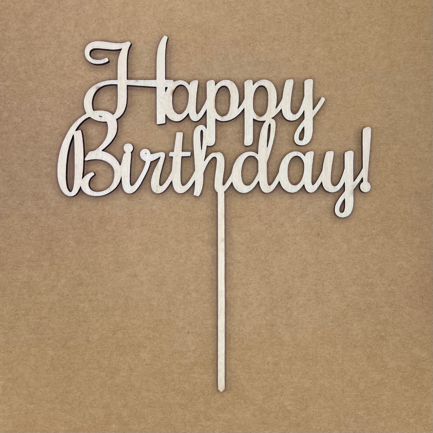 Happy Birthday! -kakkukoriste