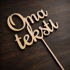 Kakkukoriste - OMALLA TEKSTILLÄ