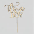 It's a boy -kakkukoriste