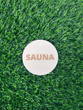 SAUNA -kyltti