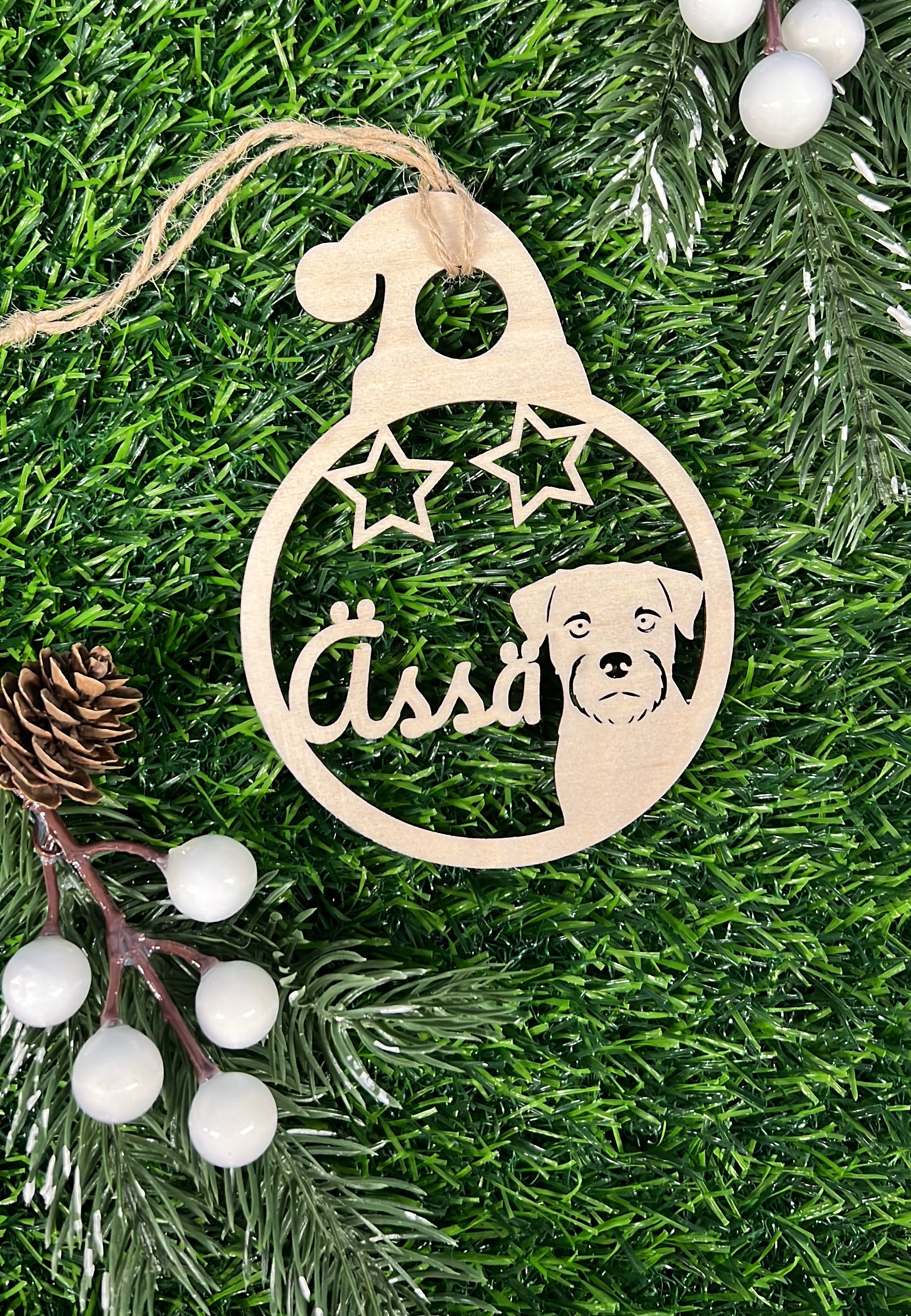 Joulupallo - OMALLA TEKSTILLÄ