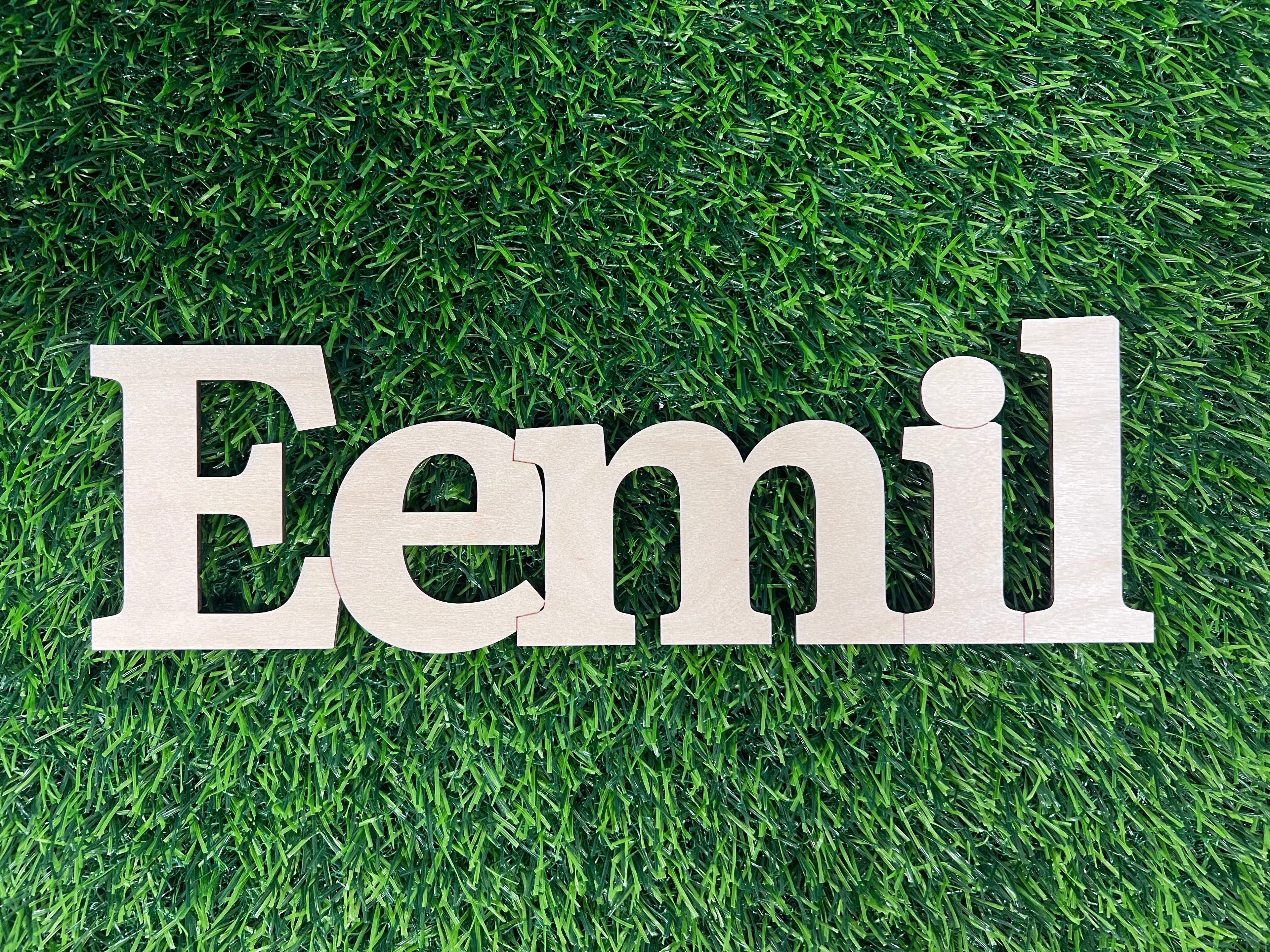 Nimi / ovikyltti omalla nimellä