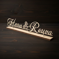 Herra & Rouva pöytäkoriste